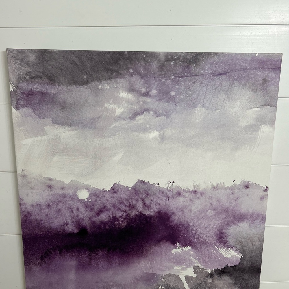 Midnight At The Lake II - Canvas Print - Picture 2 of 2
